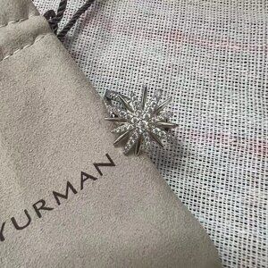 David Yurman Starburst Ring with Pavé Diamonds
